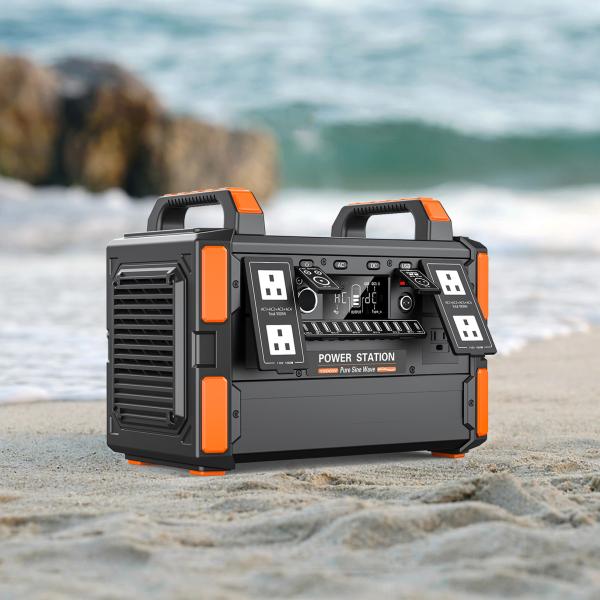 1000w Outdoor Solar Generator Bank Portable Power Station 1000Wh