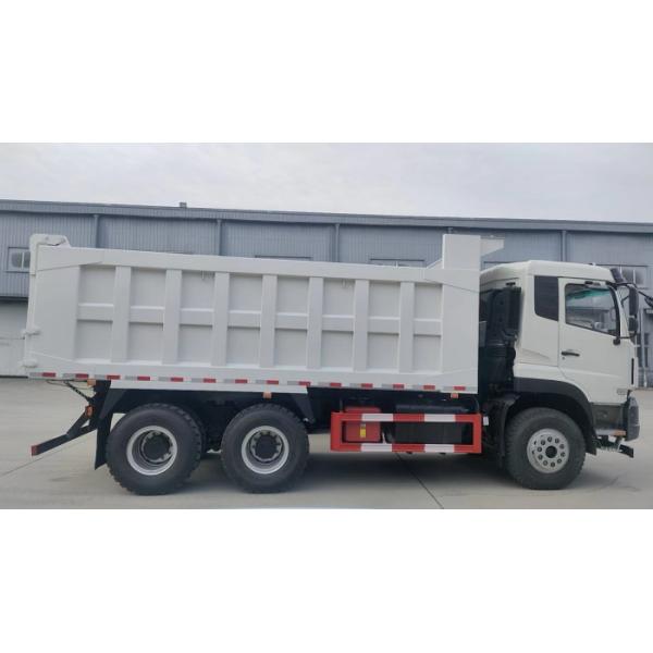 6x4 Dump Truck Loading 20-40 Tons Dongfeng 10 Tires Left Hand Drive Cabin With Sleeper