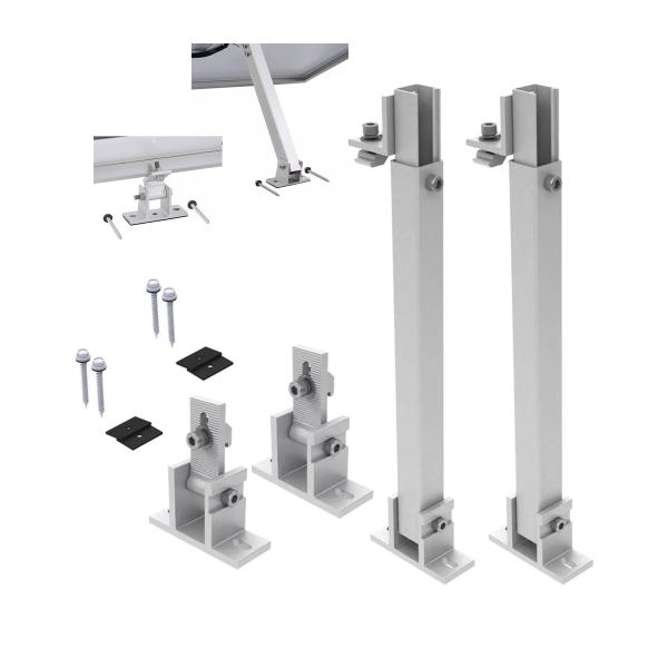 Adjustable Solar Panel Mounting System for Metal/Tin Roof Easy to Install and