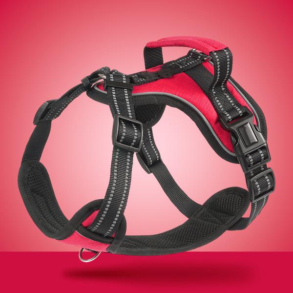 Correa reflectiva a prueba de explosión personalizada para perros medianos y grandes en Chengbei Special Dog Chest Strap
