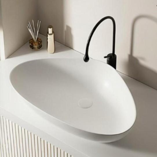 OEM Sanitary Ware Bathroom Ceramic Art Basin Handmade Countertop Bathroom Sinks
