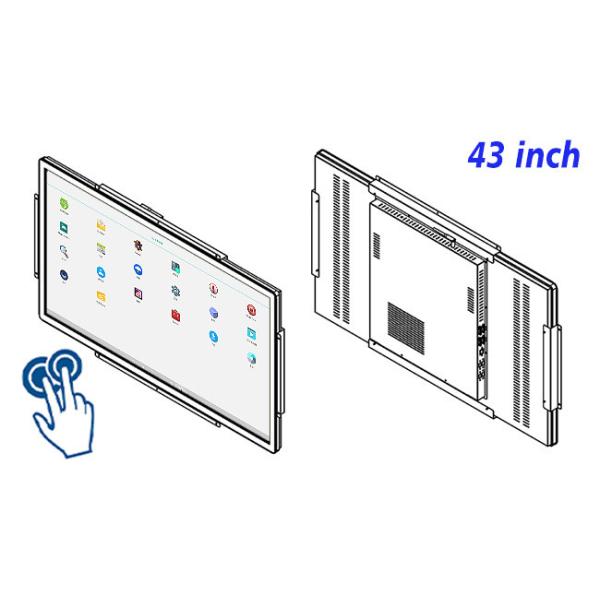 43-Inch Android Large-Scale Control System for Immersive Retail Displays, Public Information Boards, Security Terminals, and Medical Equipment