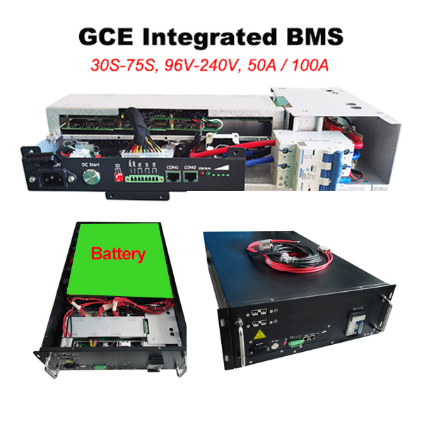 75S UPS Интегрированный BMS, 240V 50A Master Slave BMS с реле