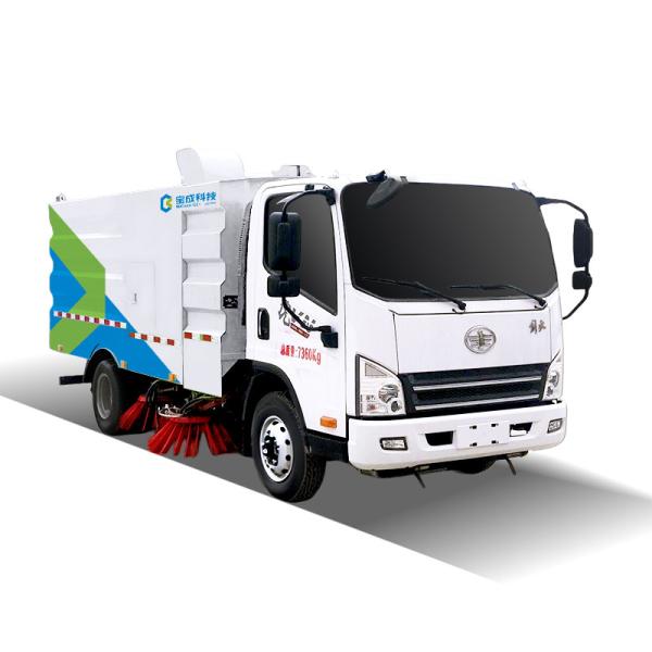 Maximum Speed 89kmh Vacuum Cleaning Truck Providing Performance and Large Capacity for Continuous Street Cleaning Tasks