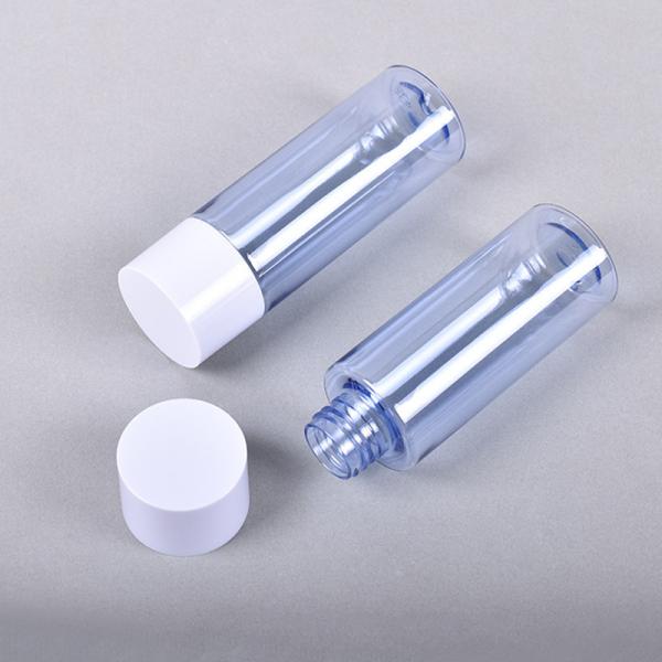 SCREW CAP Customized 100ml 120ml 150ml 200ml PET Plastic Empty Toner Bottle for Face Lotion and Cosmetics Custom Colors