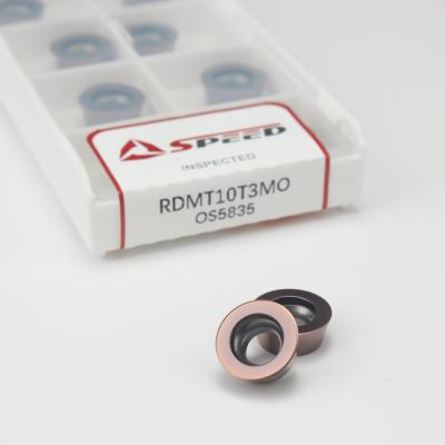 A trituração redonda introduz o revestimento de Rdmt10T3 MO Rdmt 10T3 PVD 5835 para de aço inoxidável e de aço