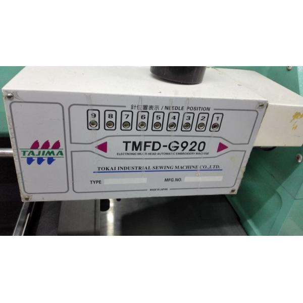 Refurbished Tajima Industrial Embroidery Sewing Machine For Golf Shirts