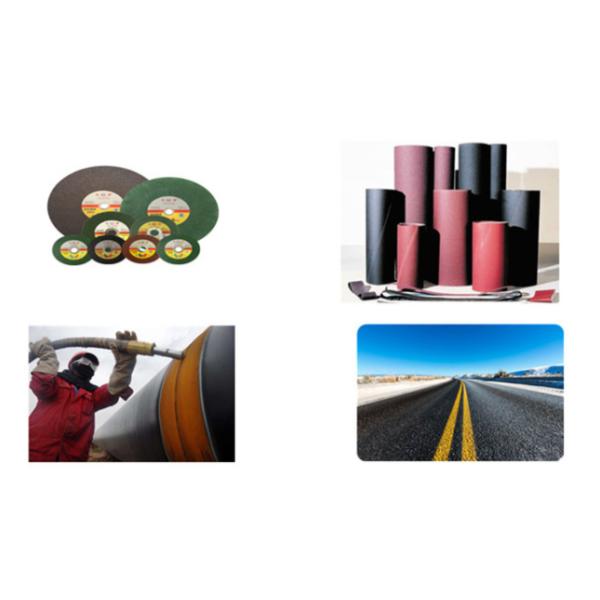 Sepia Brown Aluminium Oxide Brown Adamantine Spar Crystallize Well Strong Flowability Corrosion Proof