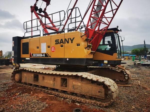 Buy high quality used 2020 60t crawler cranes online now - fast delivery!