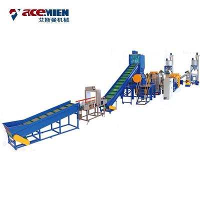 Waste PET Bottle Plastic Recycling Washing Line 500-2000kg/Hour Stainless Steel 304