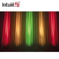 Bateria 8x15w rgbw 4in1 à prova d'água led sem fio luz de parede de cor da cidade