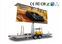 38400Hz Truck Mobile LED Display 1024 Resolution For Advertisement