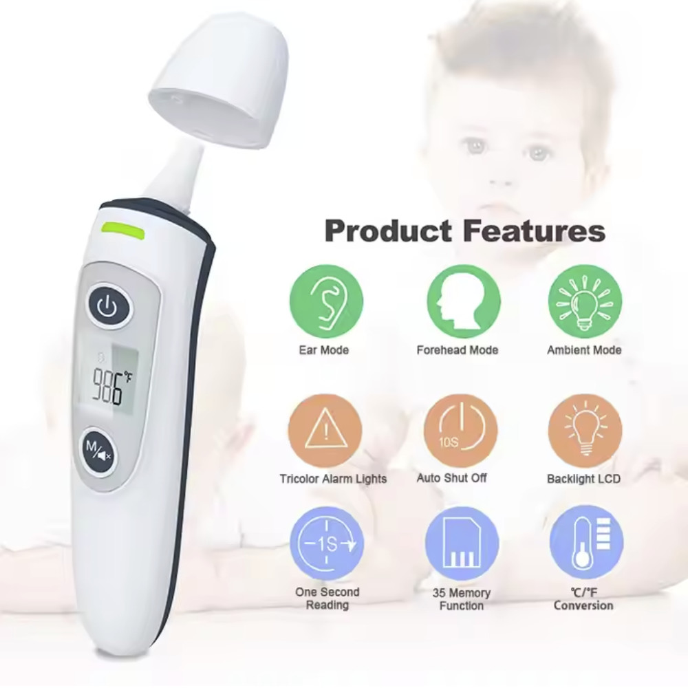 Home Contactless Digital Infrared Thermometer For Quick And Accurate Temperature Reading
