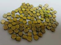 Jaune HPHT MCD synthétique Diamant Ronde Carré Grilles Abrasifs industriels pour outils de coupe