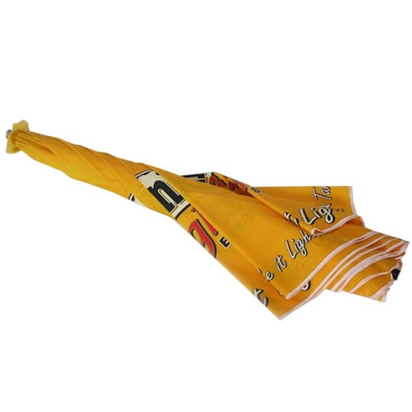 Ретрактабле зонтик пляжа штанги Виндпрооф, выдвиженческие зонтики пляжа 2 слоя