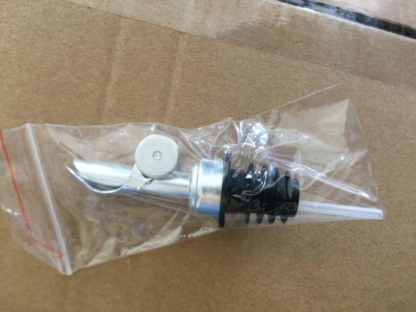 Oil Pour Spouts Upgrade Stainless Steel Liquor Pourer, Silver or Golden Color