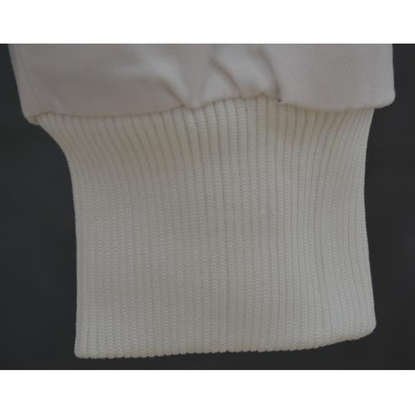 Breathable Soft Custom Work Shirts Long Sleeve Fluroscent Yellow / White Color