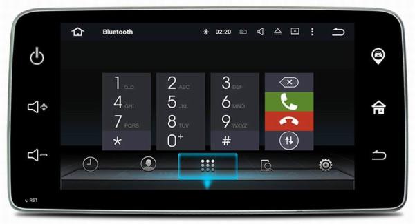 Ouchuangbo car gps navi multi android 5.1 for Mercedes Benz Smart 2015 with 3g wifi SWC 1GB DDR