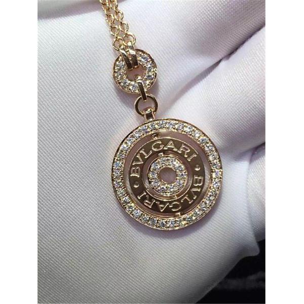Real low price and high quality jewels B diamond  necklace 18k gold  diamond luxury low price jewel necklace
