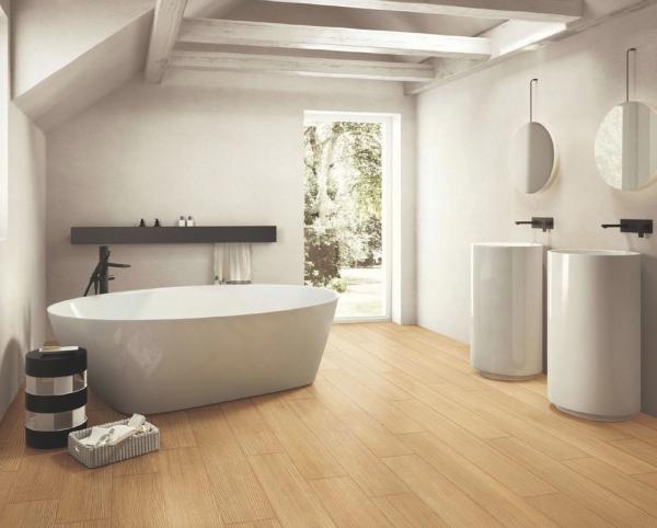 AAA Grade 150x900mm Brown Yellow Wooden Porcelain Tile Strips