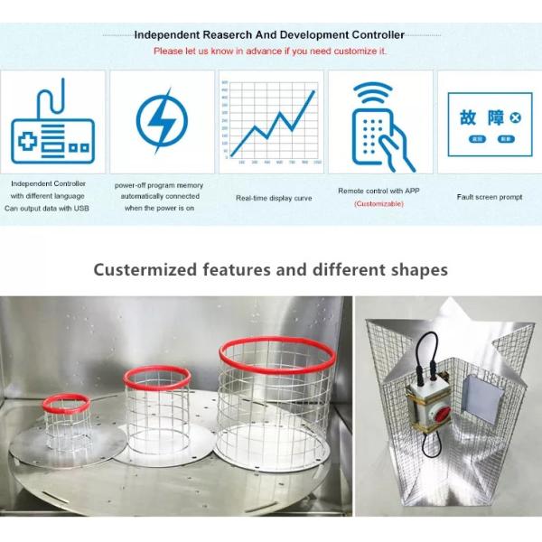 BOTO Sand Dust Resistance Weather Spraying Rain Test Chamber IP5X / IP6X