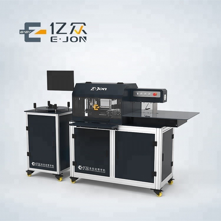 Изготовление 3D знаков каналов букв Выберите EJON T13 высокопроизводительный CNC профиль изгибатель