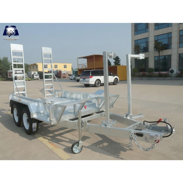 9×5 3500kg ATM Hot-Dip Galvanised Tandem Axle Trailer with Electric Brakes & Loading Ramps