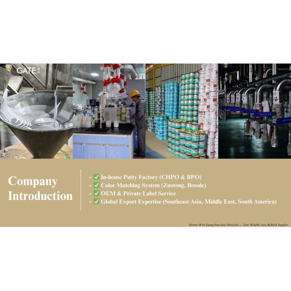 Quick Drying 580 Auto Body Repair Filler Proven 4kg Elite CHPO Fast Turnaround Speeds