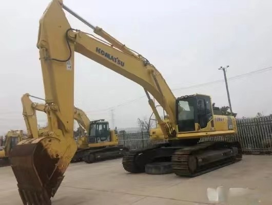 45125Kg PC450 Excavatrice hydraulique utilisée Komatsu 2,1 m3 Excavatrice à roue utilisée à seau