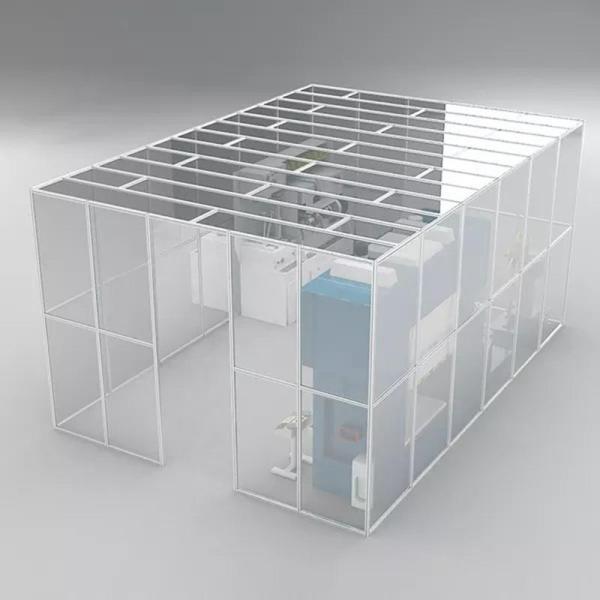 GMP Modular Clean Room Booth ISO 5 6 7 8 Laminar Flow Dust Free