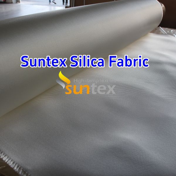 1700℃ High Purity Silica Fabric 96% SiO2 Fire Resistant Industrial Thermal Insulation Cloth Suntex Factory Supply