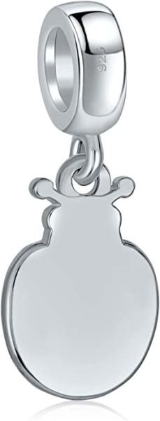 Personalize Red Lucky Ladybug Insect Gardener Dangle Charm Beads For Women Teen