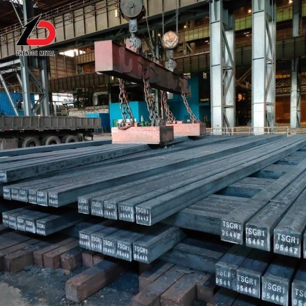 Barre rectangulaire à haute teneur en carbone Barre carrée en acier légère Barre carrée en acier massif en acier au carbone Barre carrée en acier à billet A36, Q235, Q345, Prix du billet A572