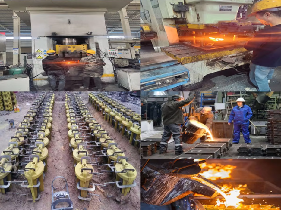 Cast Iron Lost Foam Sand Casting Parts for Heavy Industrial Equipment