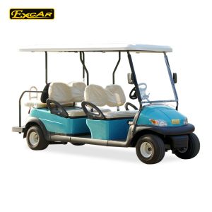 Trojan Battery Electric Golf Car , Six Passenger Street Legal Electric Golf