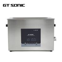 27L suportam líquidos de limpeza ultrassônicos Digitas da joia de aço inoxidável com Heater Timer