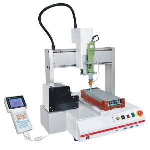 High Resolution Automatic Glue Dispenser Desktop PTP CP Controlled Easy Maintenance