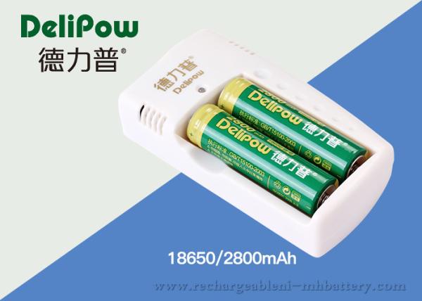 Rechargeable 18650 Lithium Batteries 2800mah With Customized Capacity