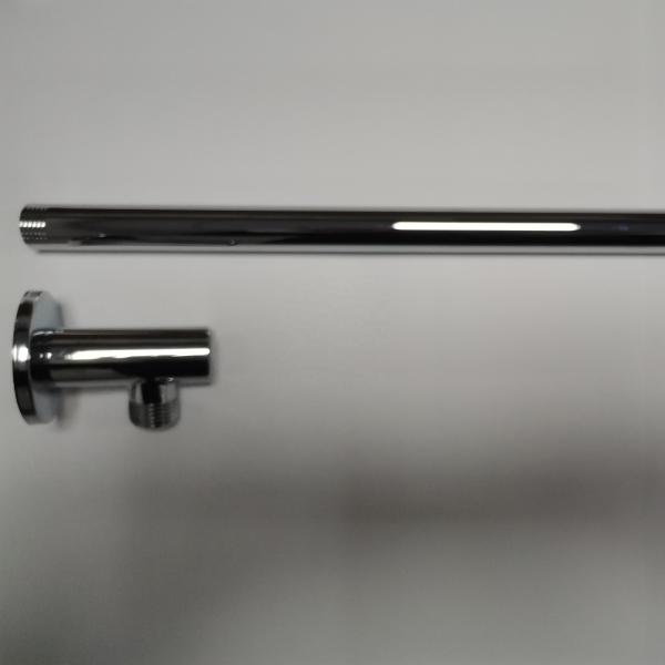 Brass Body Lizhen Stainless Steel Shower Rail For Rainfall Shower Head With Diverter