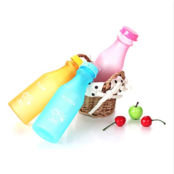 Пластиковая бутылка 500ML кокса склянки холодной воды вычуры BPA свободная Tritan
