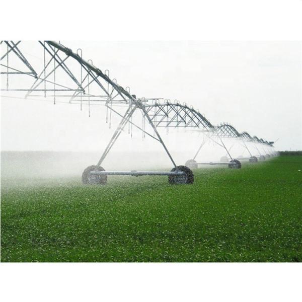 Remote Monitoring Pivot Irrigation System Low Energy Consumption 25-250 Acres Easy Operating Metal Sprinklers