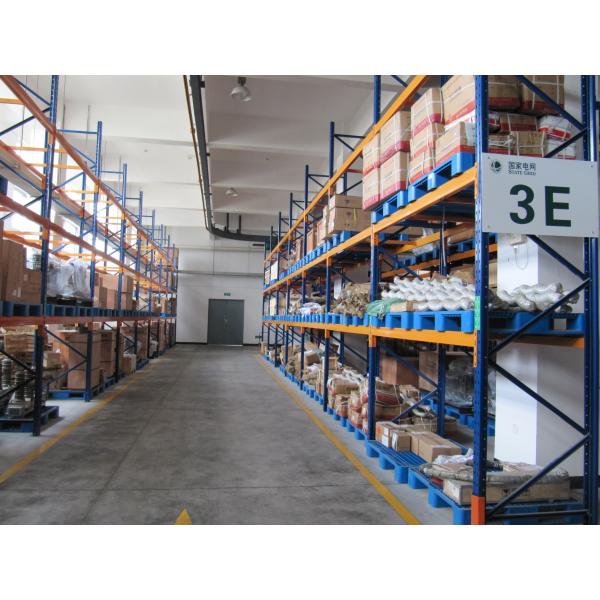 Supermarket Heavy Duty Warehouse Shelving Longspan Drive Through Type