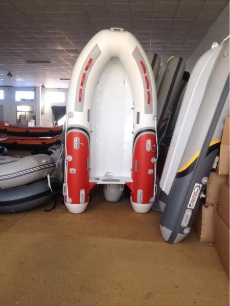 2017 Durable 300cm Aluminum Work Boats , Aluminum Hull Inflatable double bottom
