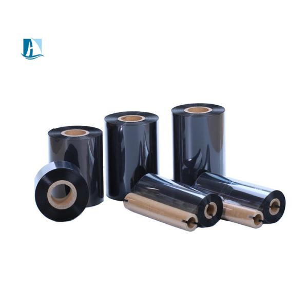 Custom Size Wax Resin Thermal Transfer Barcode Ribbon for Temperature Applications