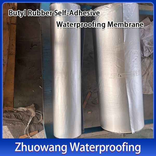 Butyl Self Adhesive Waterproof Sealing Membrane For Roofing Basements