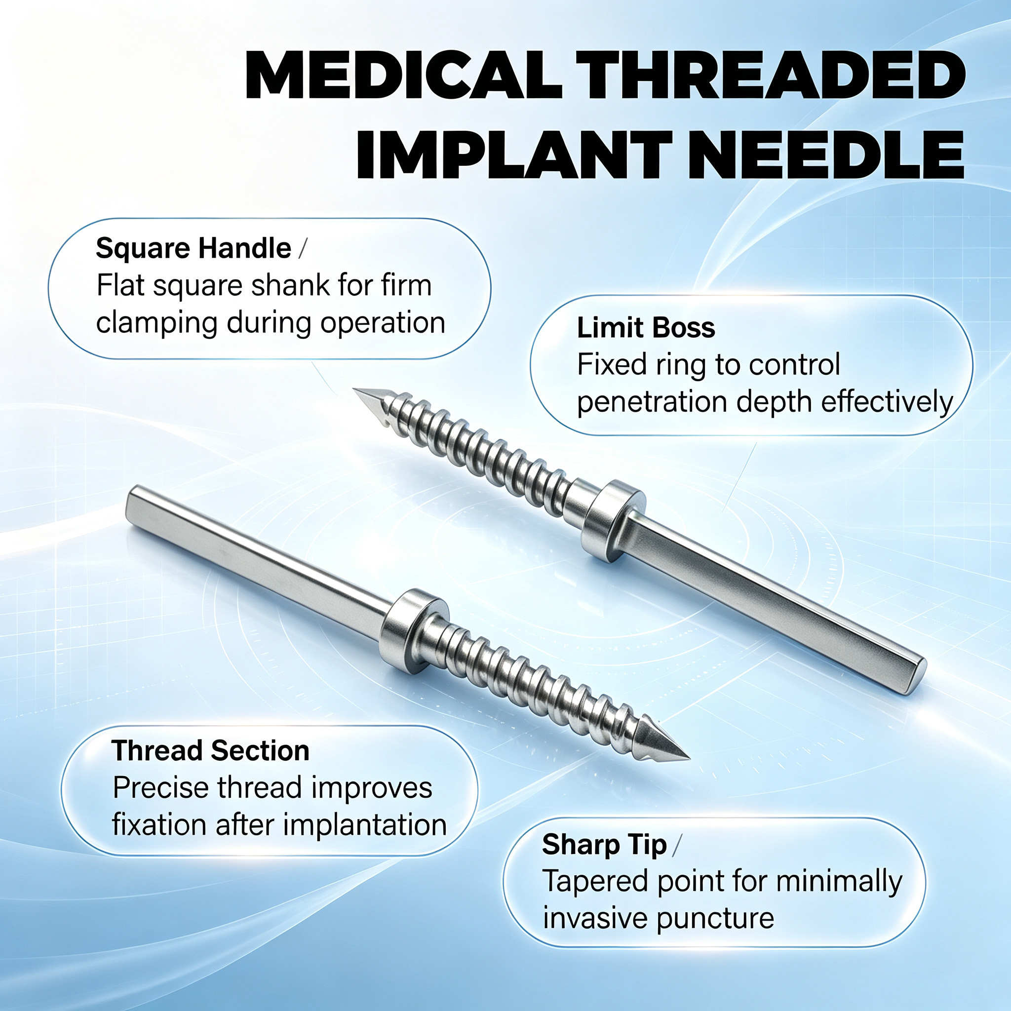 Customized Threaded Pin With Precision External Thread