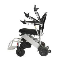 Fauteuil roulant motorisé léger se pliant d'alliage d'aluminium