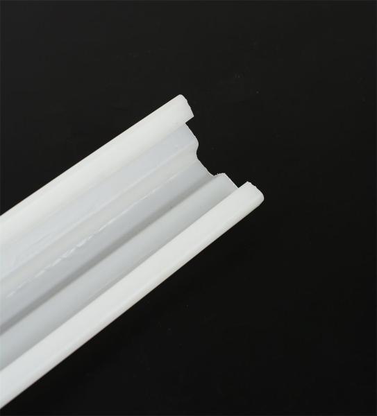 PC Pipe UV Protected Plastic Trim Strip Profiles Customized