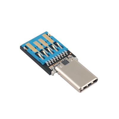 Interface USB 2.0 impermeável Mini UDP com Tipo C para transferência de dados rápida e fácil