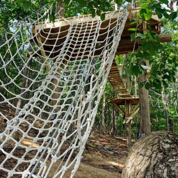 Custom Amusement Industry Nets Rope Barrier Netting Stairs Protection Personal Safety Net